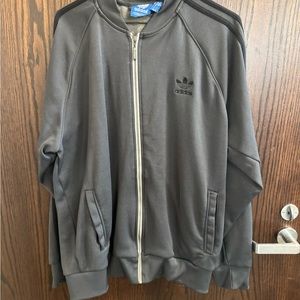 Adidas Charcoal Track Jacket